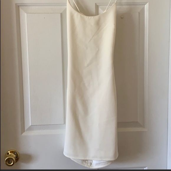 White Mini NBD Dress - Picture 3 of 4